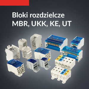 Bloki rozdzielcze MBR, UKK, KE, UT